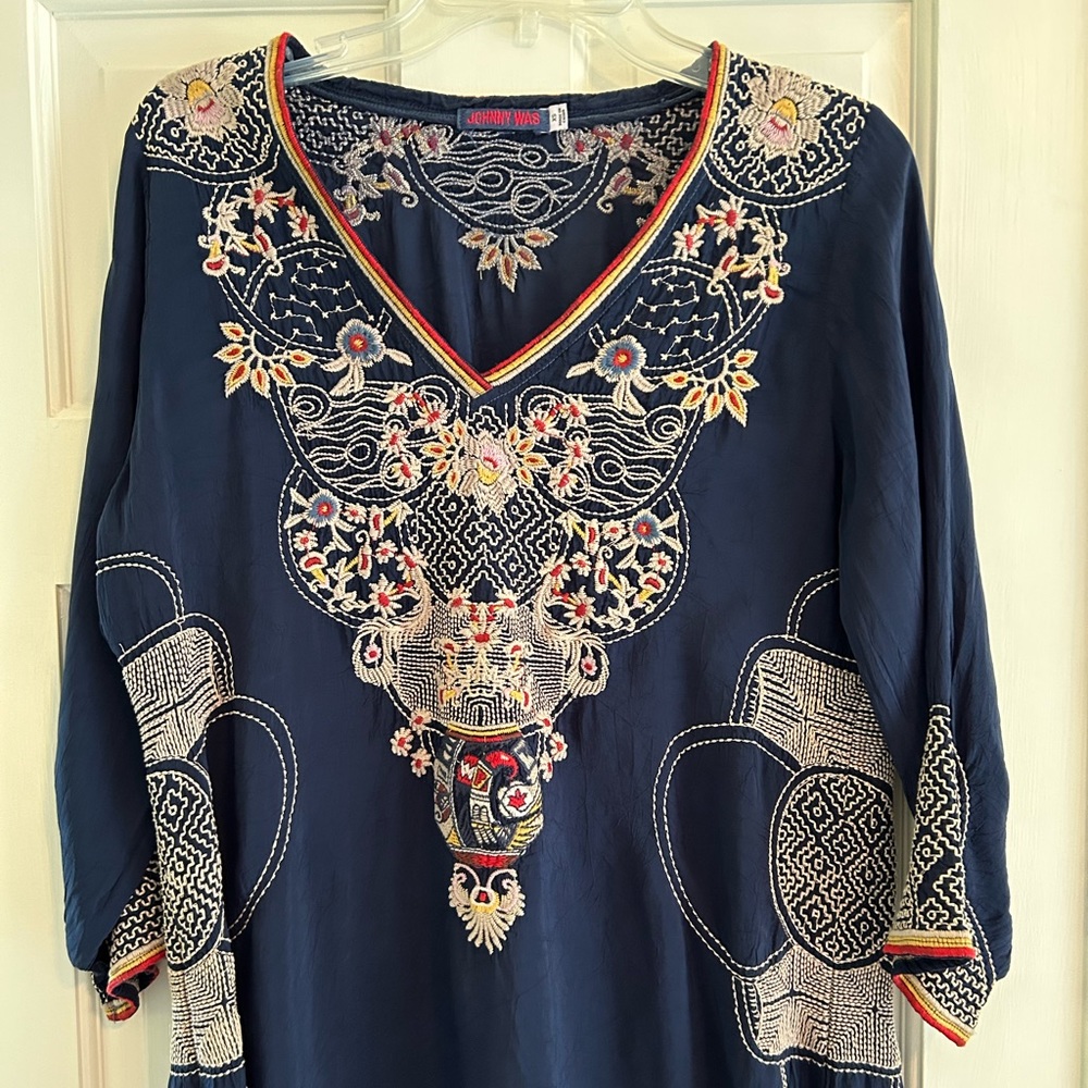 Johnny Was kimono sleeve top